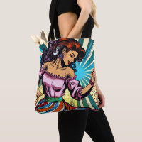 Pretty Woman Dancing Salsa Pop Art
