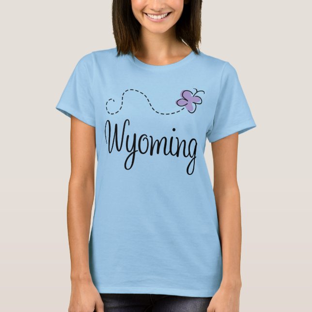 Pretty Wyoming T-shirt (Front)