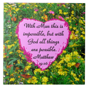 PRETTY YELLOW FLORAL MATTHEWS 19:26 PHOTO DESIGN TILE