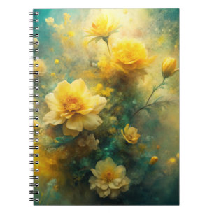 Pretty Yellow Flowers Notebook