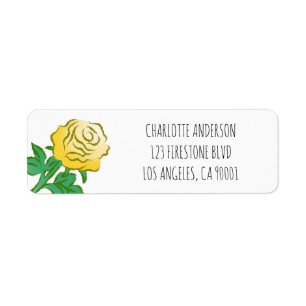 Pretty Yellow Rose