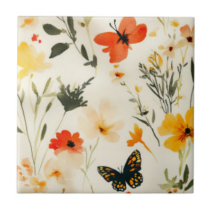 PrettyFlower Field Tile