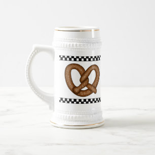 Pretzel Ceramic Stein