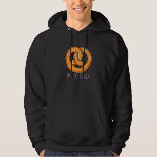 Pretzel Dealer Pretzel Day Funny Office Hoodie
