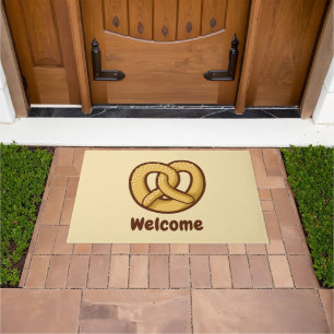 Pretzel Icon Doormat