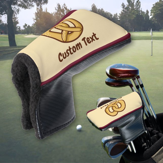 Pretzel Icon Golf Head Cover (Creator Uploaded)