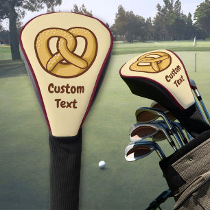 Pretzel Icon Golf Head Cover