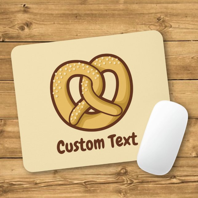 Pretzel Icon Mouse Pad (Creator Uploaded)
