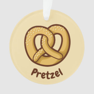Pretzel Icon Ornament
