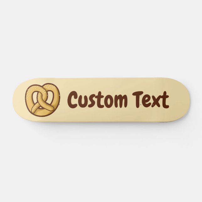 Pretzel Icon Skateboard (Horz)