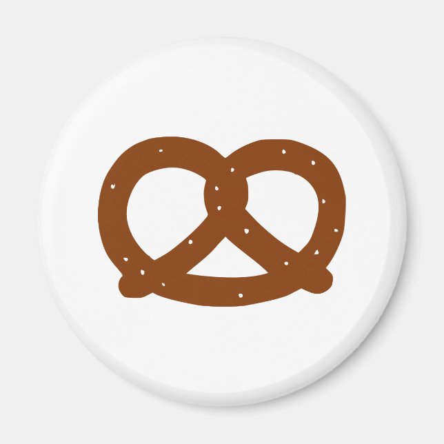 Pretzel Magnet (Front)