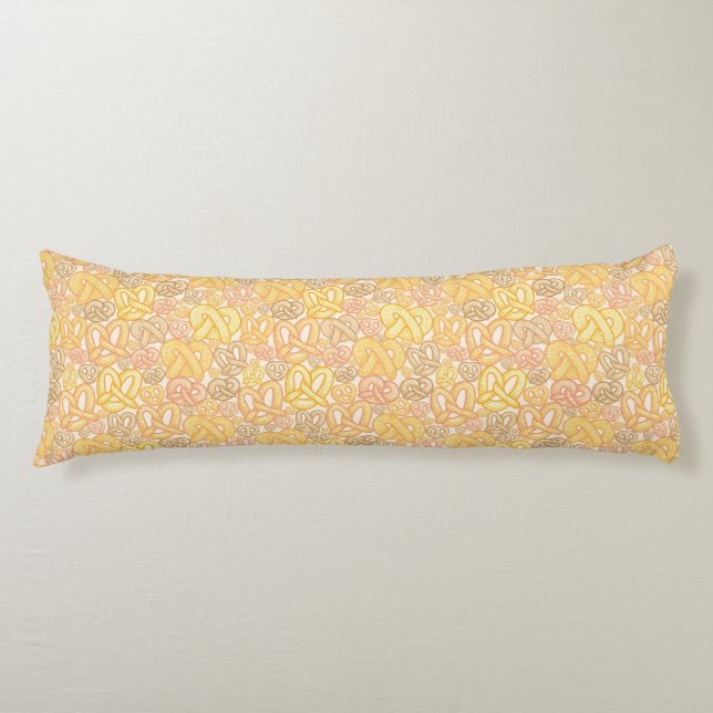 Pretzel Pattern Body Cushion (Front)