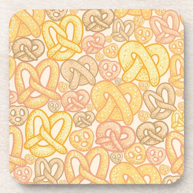 Pretzel Pattern Coaster (Front)