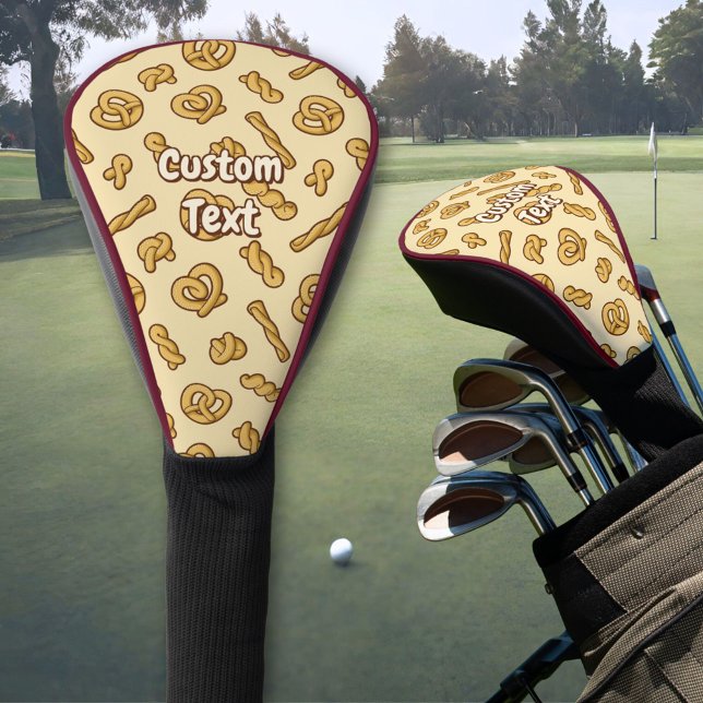 Pretzel Pattern Golf Head Cover (Creator Uploaded)