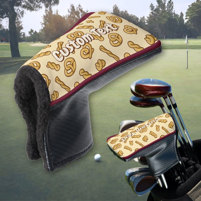 Pretzel Pattern Golf Head Cover (Creator Uploaded)