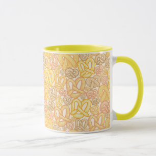 Pretzel Pattern Mug