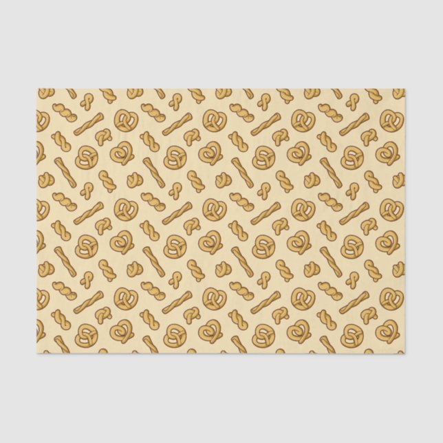 Pretzel Pattern Tissue Paper (Front)