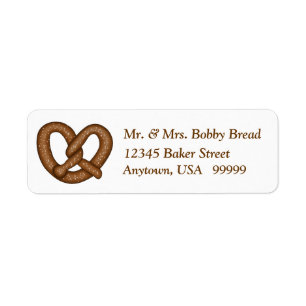 Pretzel Return Address Labels