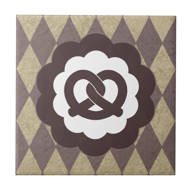 pretzel vintage tile (Front)