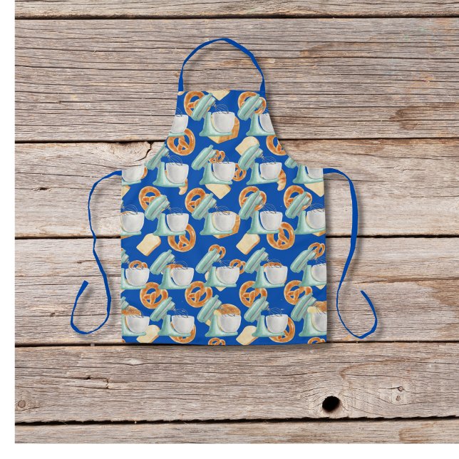 Pretzels, bread, and mixers blue apron (Creator Uploaded)