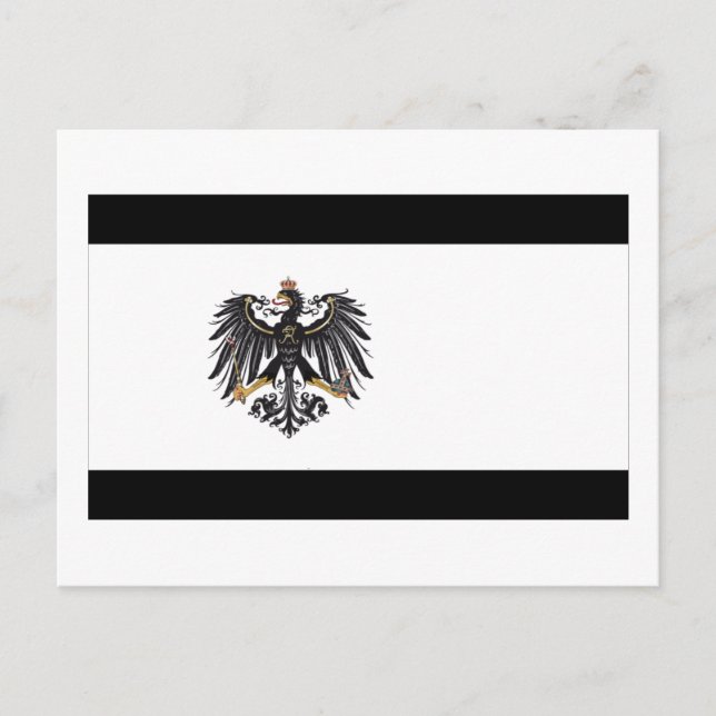 Preussen (1892-1918) Prussia Flag Postcard (Front)