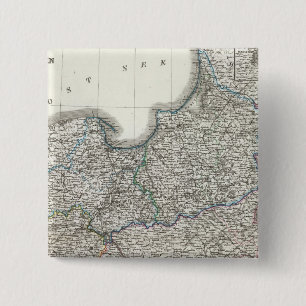 Preussen, Posen, Polen 15 Cm Square Badge