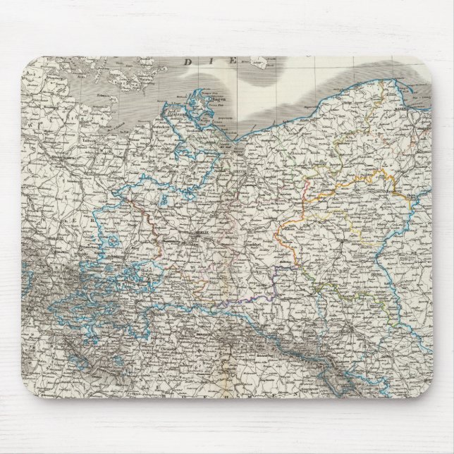 Preussische Staate - Prussian State Mouse Pad (Front)