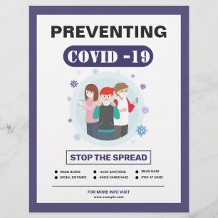 Prevending Covid-19 Flyer