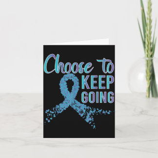 Prevention Keep Going _ I For Supporters Design Card