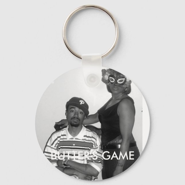 PREVIEW BOOK COVER, BUTTER'S GAME KEY RING (Front)