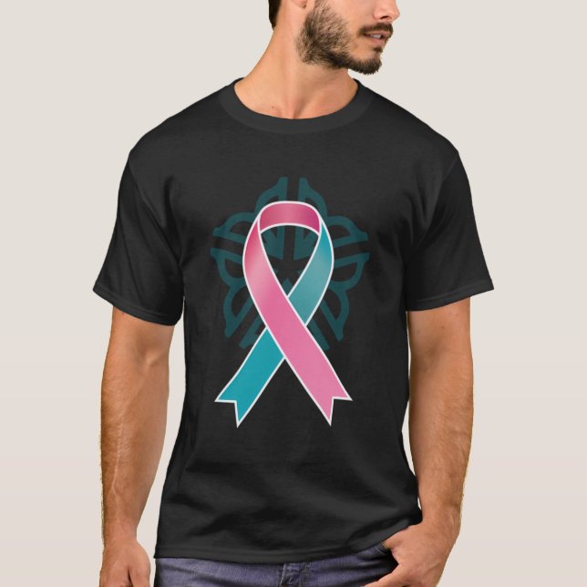Previvor Ribbon T-Shirt (Front)