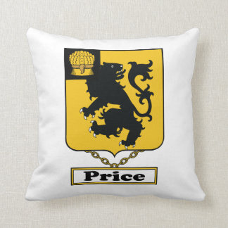Price Family Crest Cushion