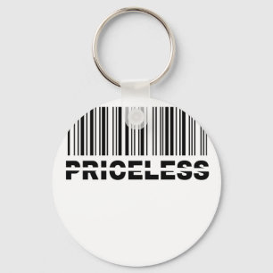 priceless barcode key ring