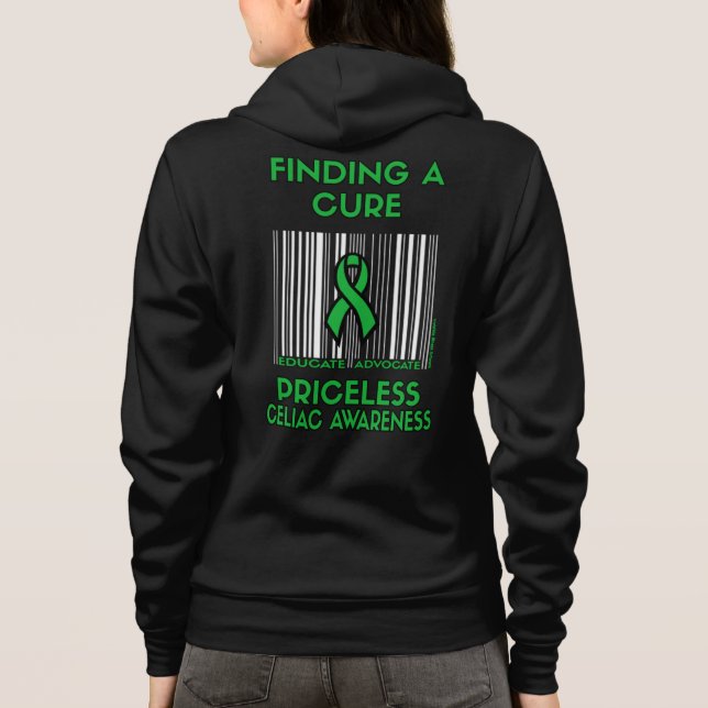 Priceless...Celiac Hoodie (Back)