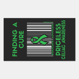 Priceless...Celiac Rectangular Sticker
