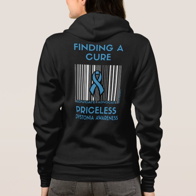 Priceless...Dystonia Hoodie (Back)