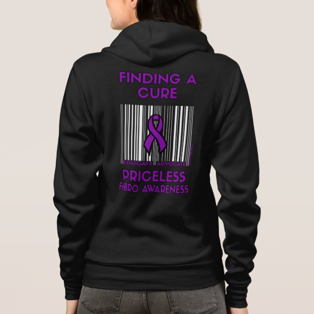 Priceless...Fibro Hoodie (Back)