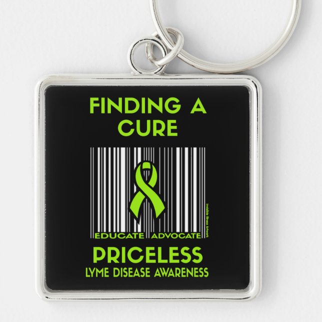 Priceless...Lyme Disease Keychain (Front)