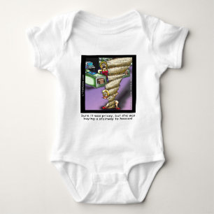 Pricey Heavenly Stairway Funny Baby Bodysuit
