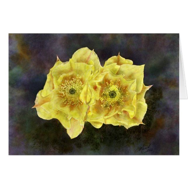 Prickley Pear Flowers (Front Horizontal)