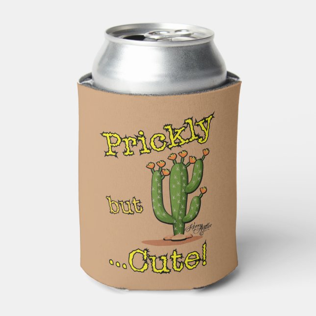 Prickly But Cute Can Cooler (Can Front)
