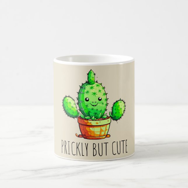 Prickly but cute coffee mug (Center)