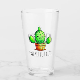 Prickly but cute glass