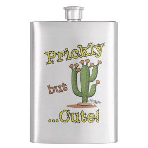 Prickly But Cute Hip Flask
