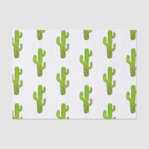 Prickly Cactus Print Tissue Paper