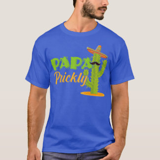 Prickly Dad Mexico Beard Wearer Cinyo de Mayo T-Shirt