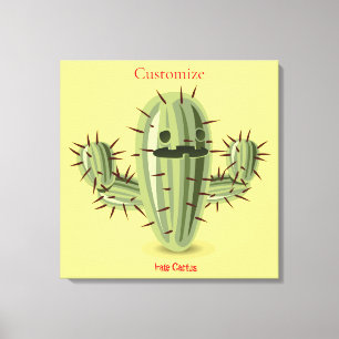 Prickly Irate Cactus Thunder_Cove Canvas Print