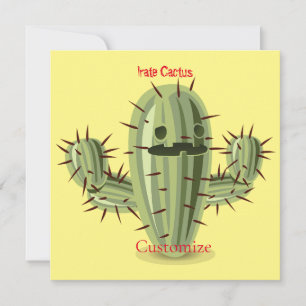 Prickly Irate Cactus Thunder_Cove Invitation
