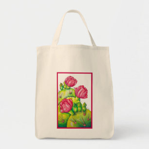 Prickly Pear Bloom Tote Bag