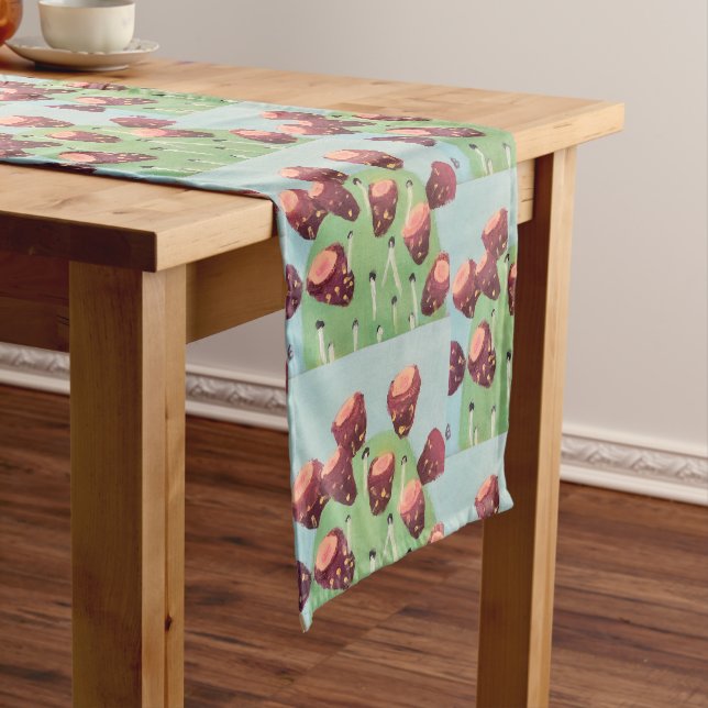 Prickly Pear Cactus Medium Table Runner (In Situ)